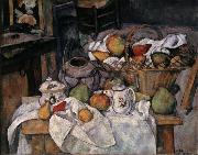 Paul Cezanne Still Life with Basket Germany oil painting artist